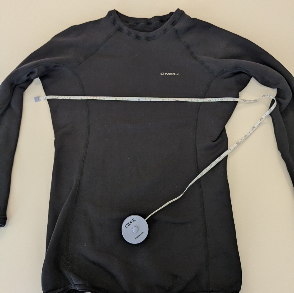 ONeill Thermo-X Long Sleeve Crew‎ Base Layer Top Black Large - Picture 5 of 10